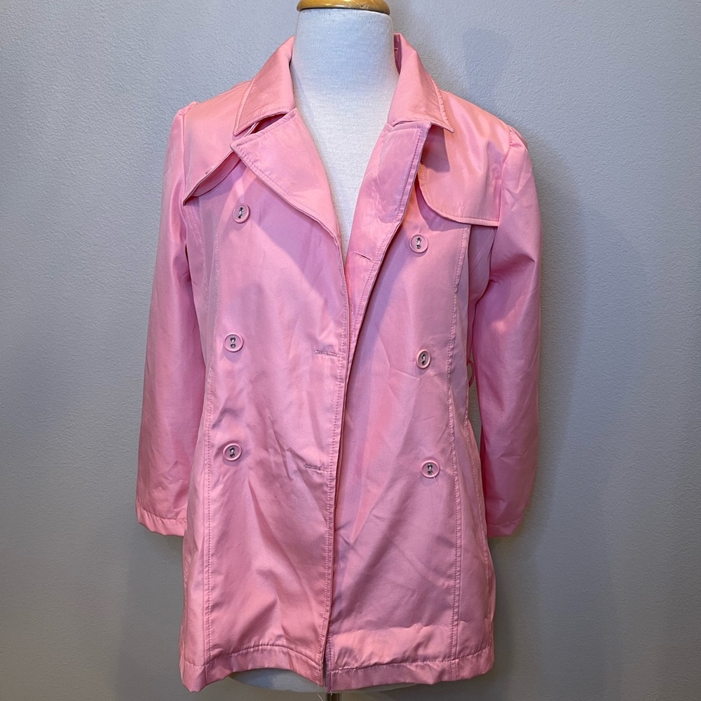 Pink rain coat for kids